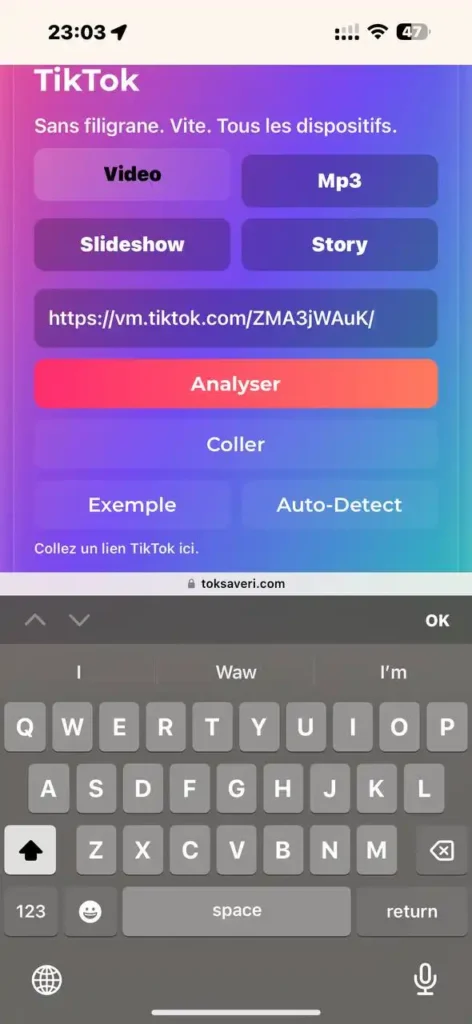  télécharger une vidéo TikTok sans filigrane